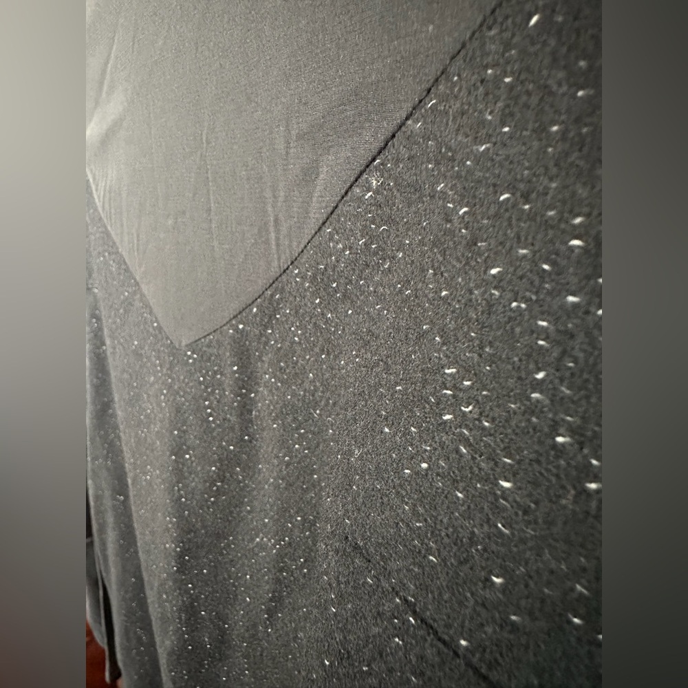 COS Black Long Sleeve Dress with Sheer Detail - Picture 7 of 13